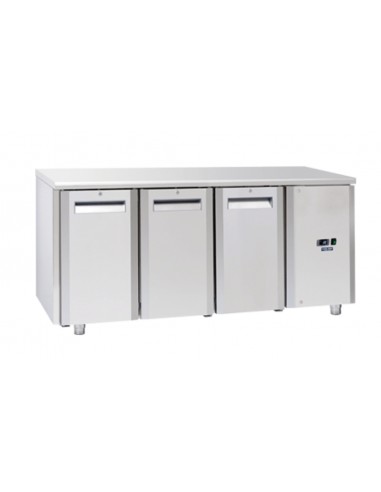 Refrigerated table - Tropicalized - No group - N. 3 doors - cm 181.5 x 70 x 85h