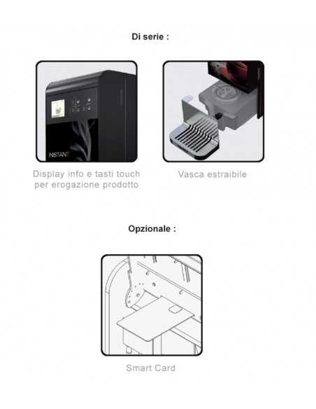 Dispensador de bebidas instantáneas de 4,5 litros - 2 envases de 1000 cc