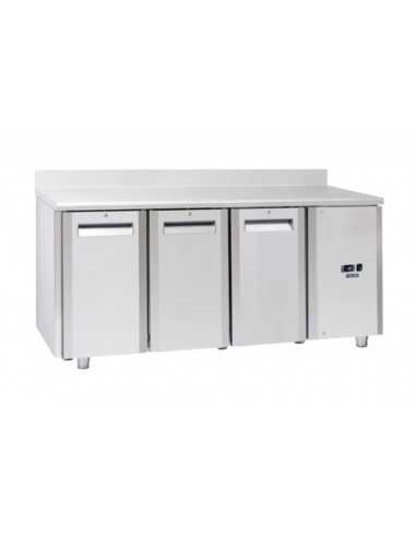 Mesa refrigerada - Tropicalizada - No grupo - N. 3 puertas - Alzatina - cm 181.5 x 70 x 95h