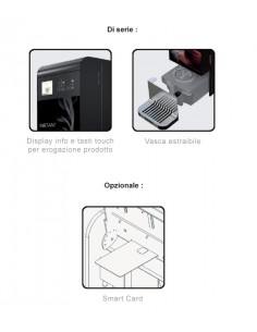 Instant beverage dispenser 4.5 liters - 3 x 1000 cc containers 2
