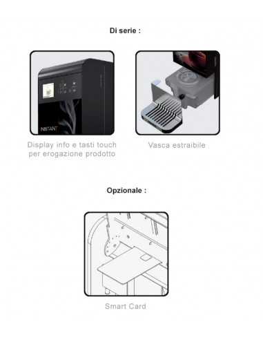 Dispensador de bebidas instantáneas de 4,5 litros - 3 envases de 1000 cc