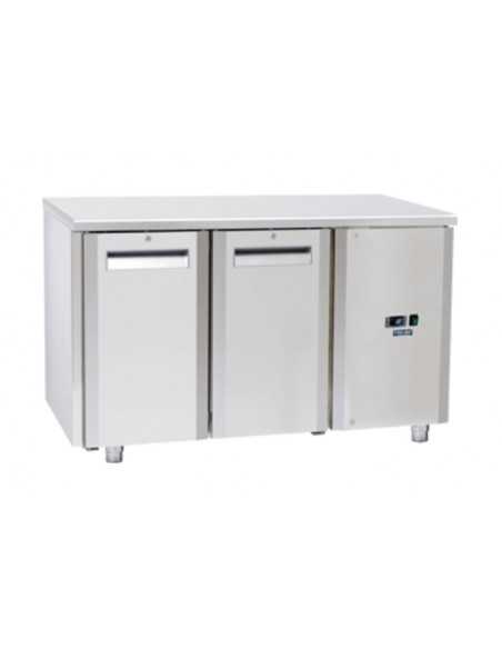 Mesa congelador tropicalizada - N. 2 puertas - cm 122 x 70 x 85 h