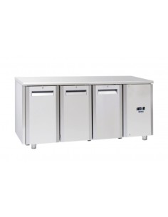 Freezer table - Tropicalized - N. 3 doors - cm 181.5 x 70...