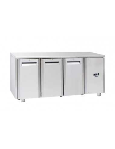 Freezer table - Tropicalized - N. 3 doors - cm...