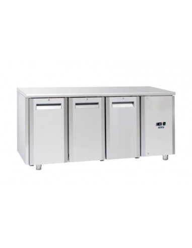 Freezer table - Tropicalized - N. 3 doors - cm 181.5 x 70 x 85 h