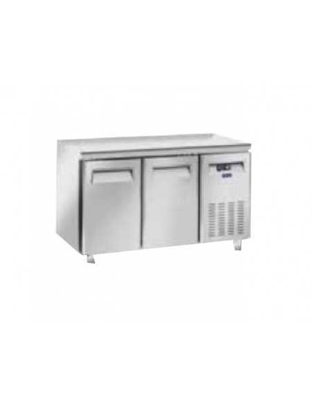Mesa refrigerada - N. 2 puertas - cm 150 x 80 x 85 h