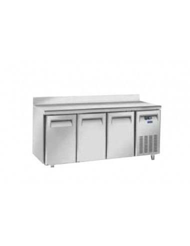 Refrigerated table - Alzatina - N. 3 doors - cm 202,5 x 80 x 95 h