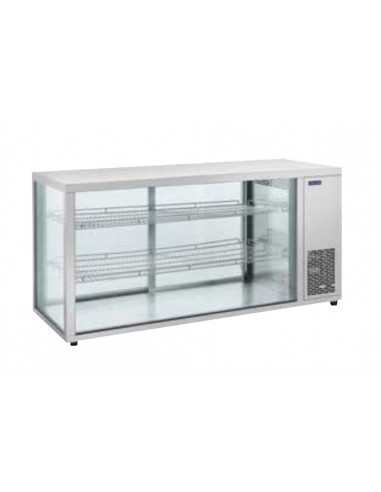 Espositore refrigerato - Self-service - cm 144 x 52.4 x 73.5 h