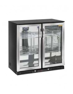 Refrigerated Display Case - 2 Hinged Doors - Capacity 228...