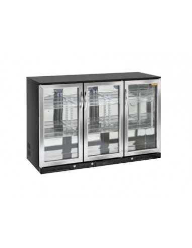 Refrigerated Display Case - 3 Hinged Doors -...