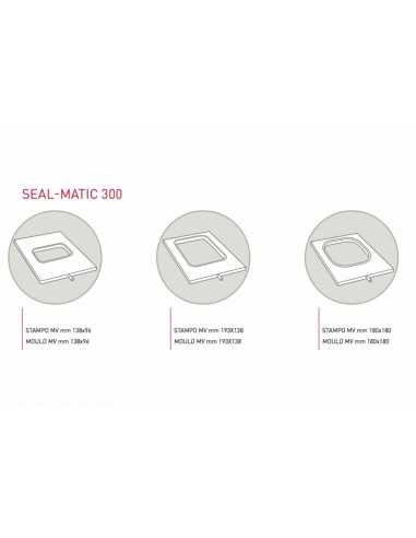 Thermosealing machine - Semiautomatic - Max...