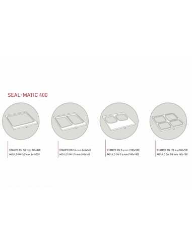 Thermosealing machine - Semiautomatic - Max...