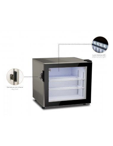 Freezer cabinet - Capacity 52 liters - cm 58 x 53.7 x 53.3 h