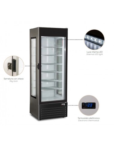 Freezer cabinet - Capacity 415 lt - cm 67 x 64.4 x 200 h