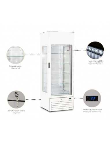 Freezer Display Case for Ice Cream and Frozen...