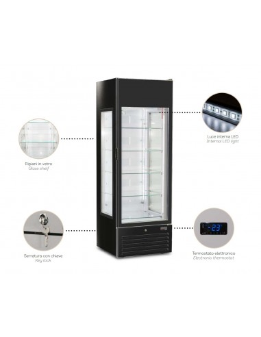 Freezer cabinet - Capacity 416 Lt - cm 68 x 69.5 x 200 h