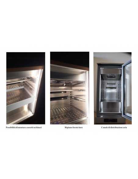 Frigorifero farmaci - Allarmi acustici - Cm 165 x 62 x 120 h