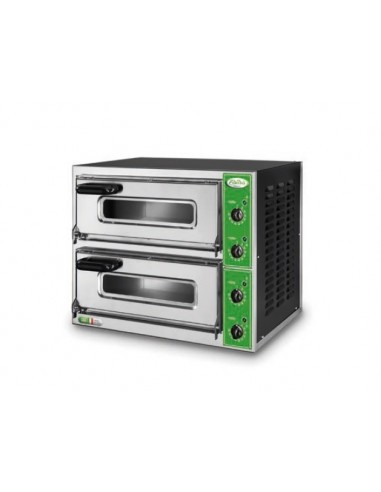 Electric oven - Pizze n.2 ø Cm 40 - Cm 55.5 x 46 x 53.5 h