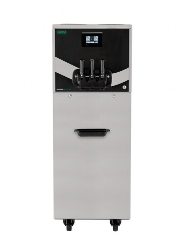 Máquina de crema de hielo suave - Bomba - Bañera 2 x 11 lt - cm 55.8 x 70.6 x 153.4 h
