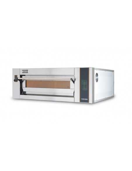 Electric pizza oven - Capacity 4 pizzas - Dimensions room cm 72 x 72 x 14 h