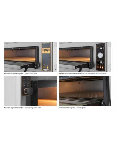 Forno elettrico - Pizze n°6 Ø 40 cm - cm 155 X 113 X 41 h
