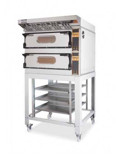 Electric pizza oven 6 pizzas - Digital controls...