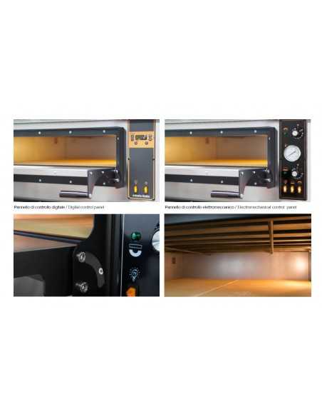 Electric oven - Pizza n° 4+ Ø 36 cm - cm 95 X 86.5 X 71 h