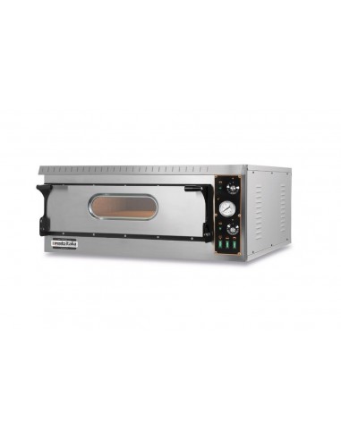 Electric pizza oven - Temperature 50/400°C - Pizze n° 6 Ø 36 cm - Room n° 1 - cm 131 X 86.5 X 39.5 h