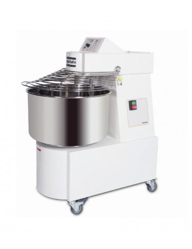 Spiral mixer - Capacity 7 liters/ kg 6 - Variable speed - cm 29 x 46 x 64.5h