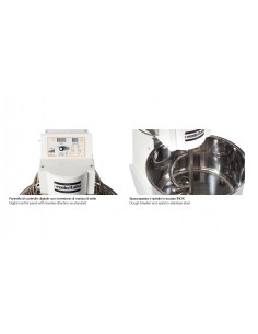 Spiral mixer - Capacity 41 liters/kg 36 - Variable speed... 2