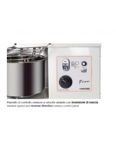 Mezclador espiral - Capacidad 7 litros / kg 6 - Velocidad... 2