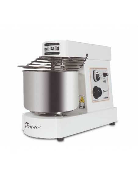 Impastatrice spirale - Capacità kg 6/lt 7 - Monofase - cm 26 x 54 x39 h