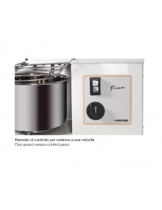 Impastatrice spirale - Capacità kg 6/lt 7 - Monofase - cm... 2