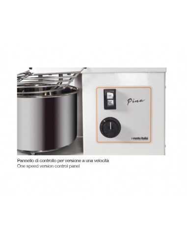 Impastatrice spirale - Capacità kg 6/lt 7 -...