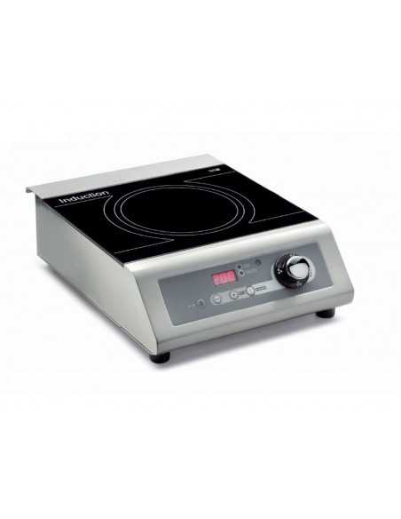 Induction hob with 1 cooking zone - Useful surface cm 28 x 28 - Power 2700W