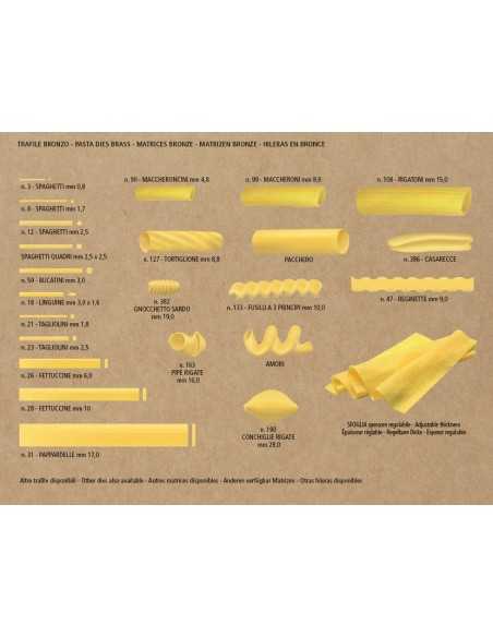 Fresh pasta machine - Production max 12 kg/h - cm 31 x 51 x57 h