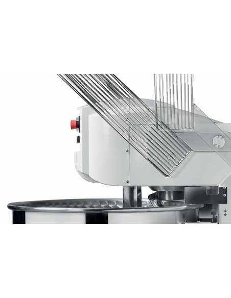 Impastatrice spirale - Capacità 100 kg/lt155 - 2 velocità - Timer - cm 74 x123 x 125 h