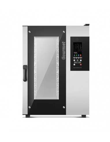 Oven - Convection and steam - Electric - Touch - N. 10 GN 1/1 - Can be used with GN2/3 and GN1/2 - cm 71.5x80x111h