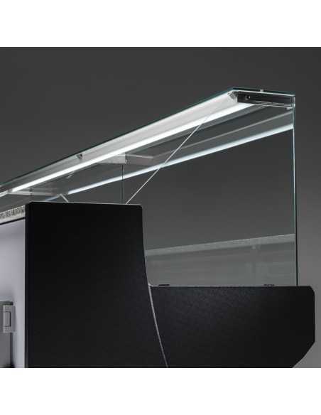 Food counter with straight glass - Static with cell - cm 150 x 91 x 129 h Food counter with straight glass - Static with cell - cm 150 x 91 x 129 h