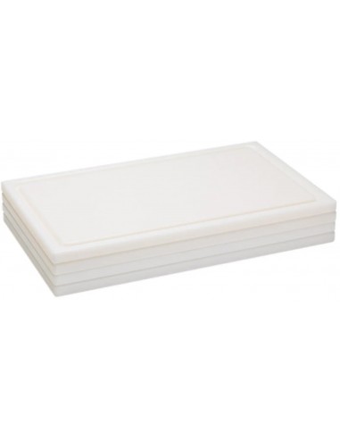 Polyethylene - White - Canalina - Set of 4 pcs - Thickness cm 2 - Dimensions various