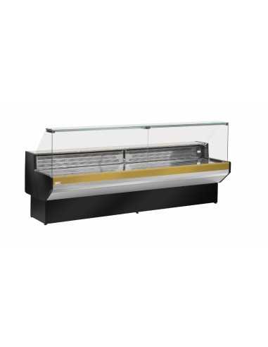 Banco alimentare - Vetro dritto - Neutro - cm 150 x 91 x 129 h