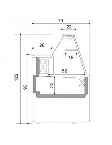 Food Bank - Straight Glass - Static with Cell -...