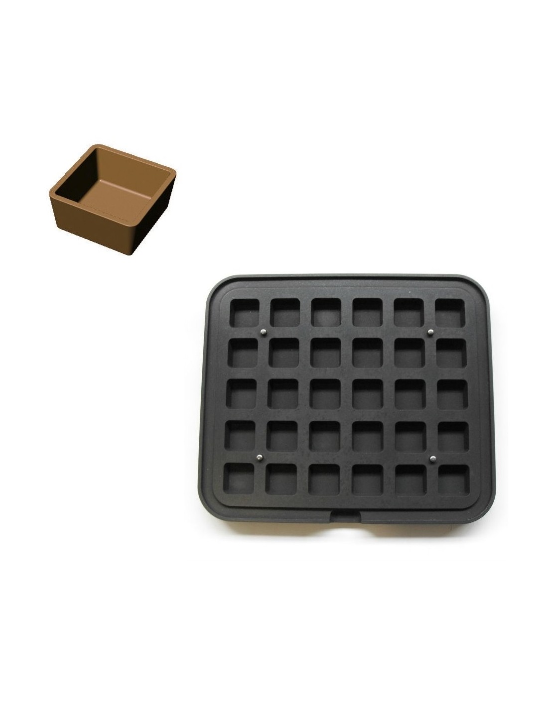 Impronte quadrate n°30 - Vendibile solo con modello Cookmatic