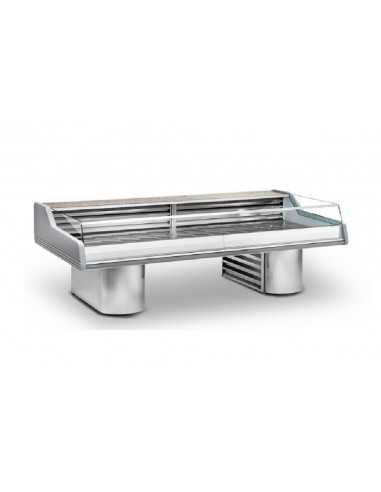 Banco alimentare pesce - Self Service - Statico - cm 150 x 120 x 91 h