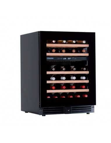 Espositore vino - Temperatura: +2°C / + 12°C + 12°C / +20° C  - cm 59.5 x 57.3 x 82 h