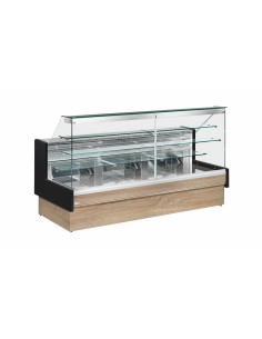 Banco de Alimentos - Vidrio recto - Estático - cm 140 x...