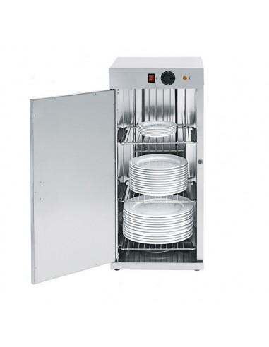 Flat warmer cabinet - N. 3 grills - cm 39.6 x 40.2 x 86.5 h