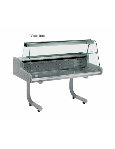 Food bank - Refrigeration Static - Straight glass - Temperature +4 +6 °C - cm 100 x 93 x 126 h