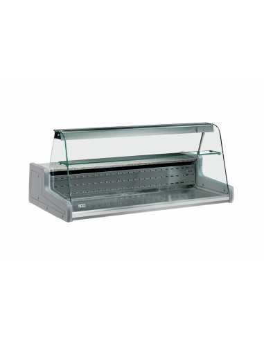 Food bank - Curved glass - Static - cm 150 x 93 x 66 h