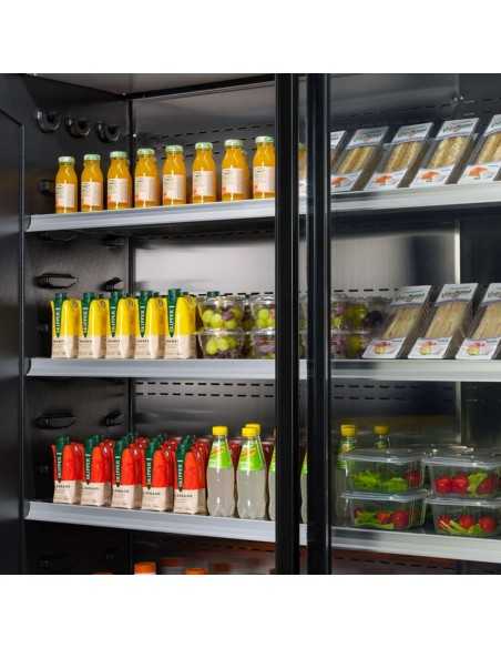 Murale refrigerato - Ventilato -  Porte scorrevoli - cm 100 x 71 x 200 h